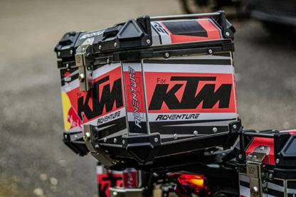 LGP Premium Aluminium KTM Graphics Top Box 45 Ltrs-LGP11201 LGP