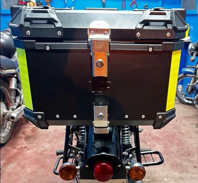 LGP Premium Aluminium Top Box 45L- Black-ACS1192 LGP