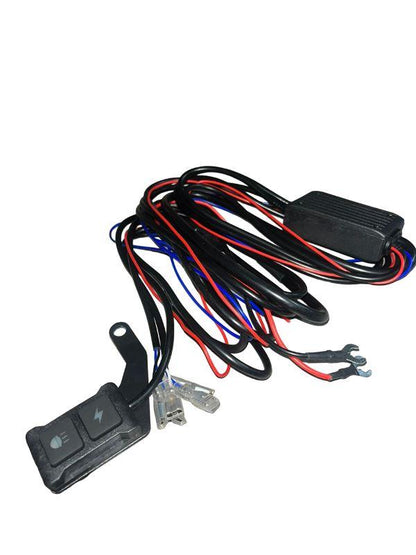 LGP Premium Wire Harness Dual Colour – With Dual Switch/Relay/Fuse/Flasher-AUX11204 LGP