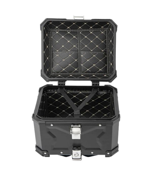 LGP Premium X Aluminium Top Box 45l-Black( Compatible For All Motorcycle )-LGP1130 LGP