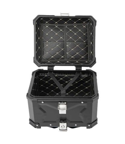 LGP Premium X Aluminium Top Box 45l-Black( Compatible For All Motorcycle )-LGP1130 LGP