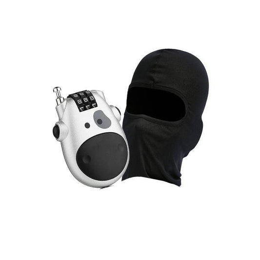 LGP Ridex -Combo TBOLT Balaclava-Black/Cable Lock Silver LGP