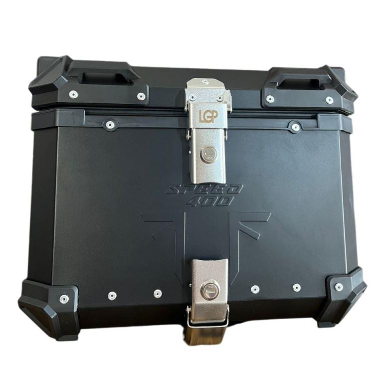 LGP Triumph speed 400 LGP Premium Aluminium Top Box 45L – Black LGP