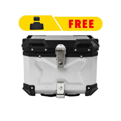 LGP X Type-45L Silver Premium-Motorcycle Top Box LGP