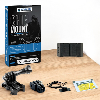 LS2 Challenger / GT Carbon FF327 Helmet Chin Mount by Motovibe Motovibe