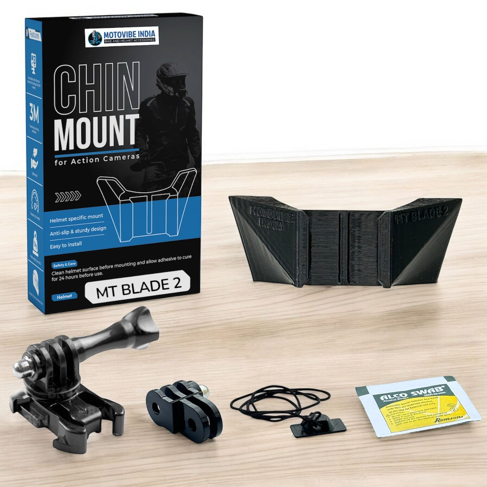 MT Blade 2 Helmet Chin Mount by Motovibe Motovibe