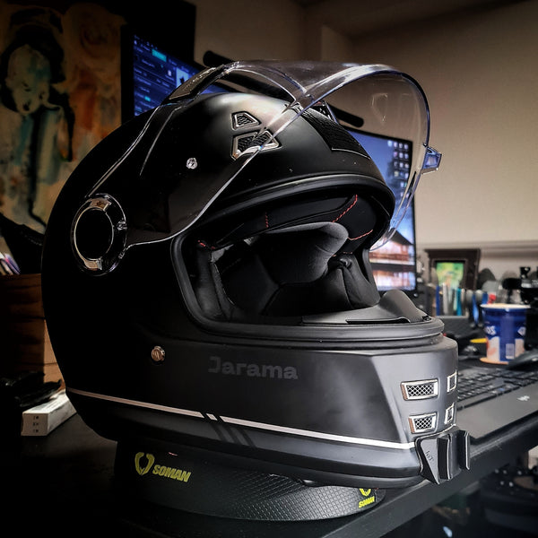 MT Jarama Helmet Chin Mount by Motovibe Motovibe