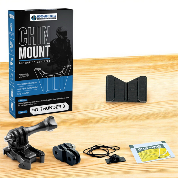 MT Thunder 3 SV / Pro (V1) Helmet Chin Mount by Motovibe Motovibe
