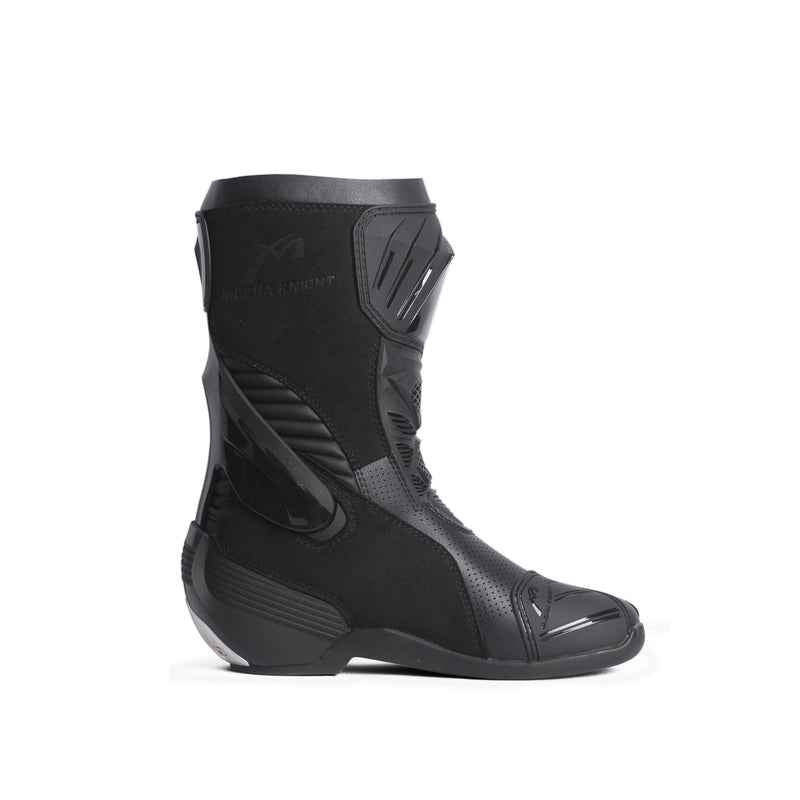 Mocha Knight Professional Racing Boots - Black Mocha Knight
