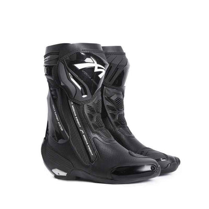 Mocha Knight Professional Racing Boots - Black Mocha Knight