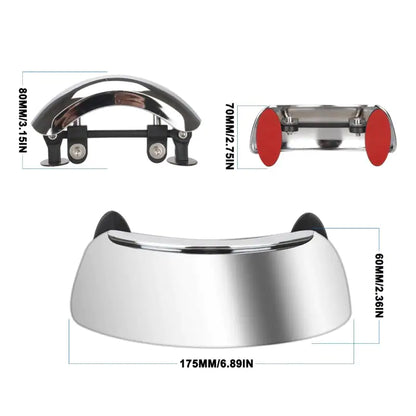 180 Degree Blind Spot Mirror for Motorcycle Imported