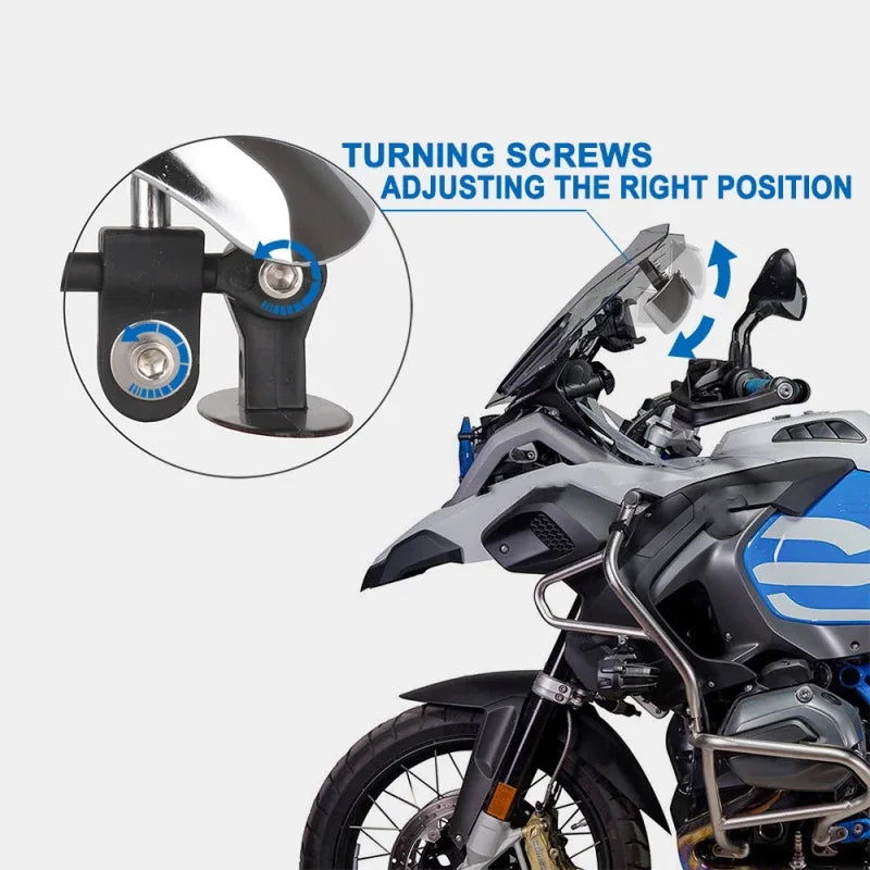 180 Degree Blind Spot Mirror for Motorcycle Imported