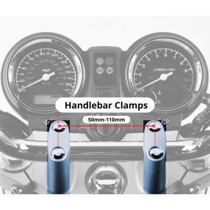 Mototrendz-Handlebar Extension Mount (Universal) Mototrendz