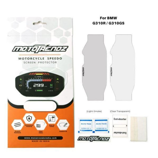 Mototrendz-Motorcycle Speedo Screen Protector For BMW G310R/G310GS Mototrendz