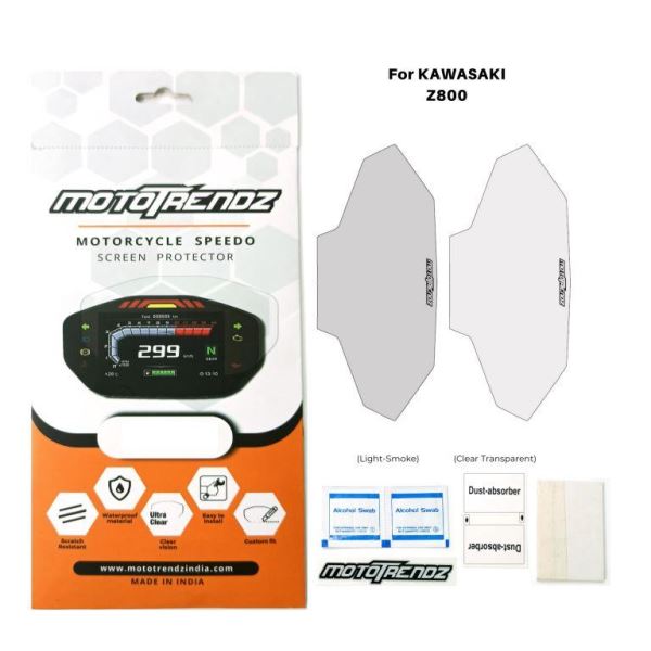Mototrendz-Motorcycle Speedo Screen Protector For Kawasaki Z800 Mototrendz