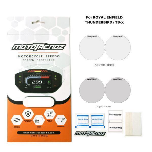 Mototrendz-Motorcycle Speedo Screen Protector For Royal-Enfield Thunderbird / TB-X Mototrendz