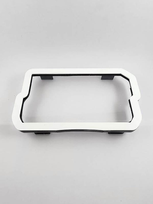 Mototrendz-Speedometer Protection Casing – For KTM Duke 390/ ADV 390 (Gen 2)-White Mototrendz
