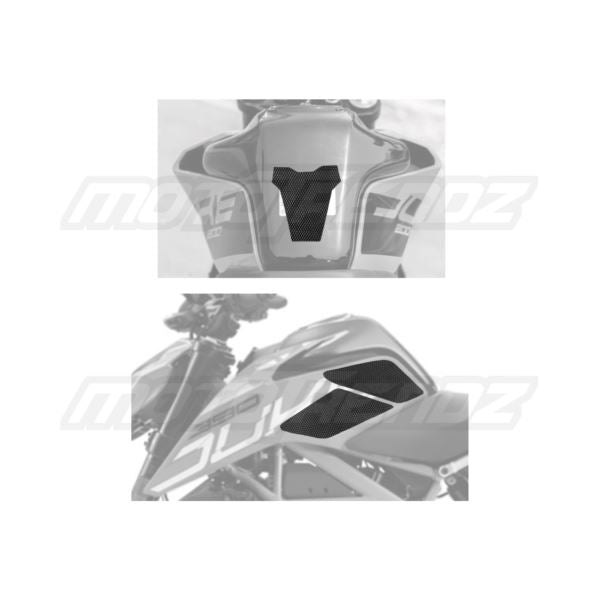 Mototrendz-Traction Pads For KTM Duke 125 / 200 / 250 / 390 ( 2017 – 2022 ) GENERATION 2 Mototrendz