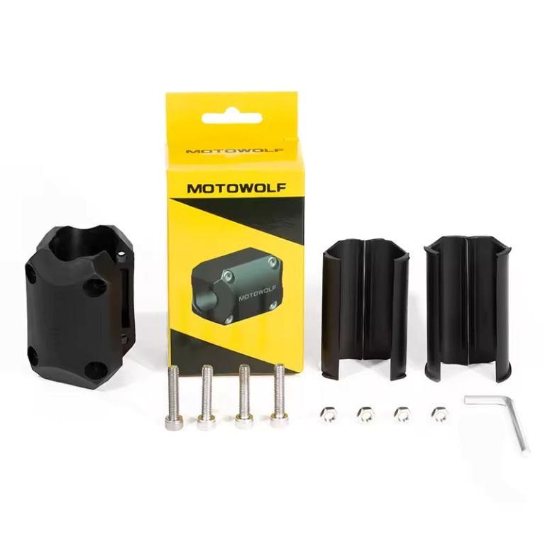 Motowolf CNC Machining Customized High Quality Motorcycle Adjuster Blocks Protection (MDL 3701 ) Motowolf