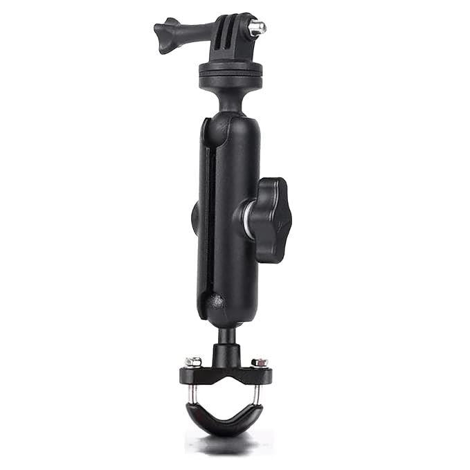 Motowolf Flexible Clamp Sport Camera Holder For Go-pro Record Camera Bracket Motorcycle Cam Holder (MDL 3532) (mirror seat) Motowolf