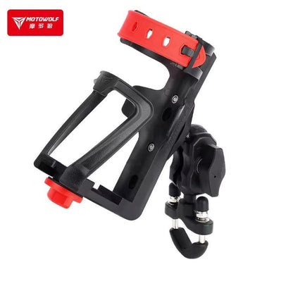 Motowolf bottle holder coffee paper beverage Motorcycle waterproof bottle bracket cup holder (MDL3530B) Motowolf