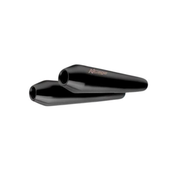 Ngage Roxor Powerflow Exhaust For Interceptor 650/ Gt 650 Chrome – Matt Black N-Gage Powerparts