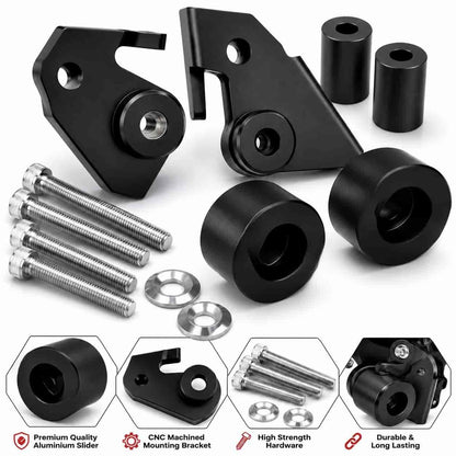 Imported Premium Frame Sliders For Aprilia RS 457 Imported