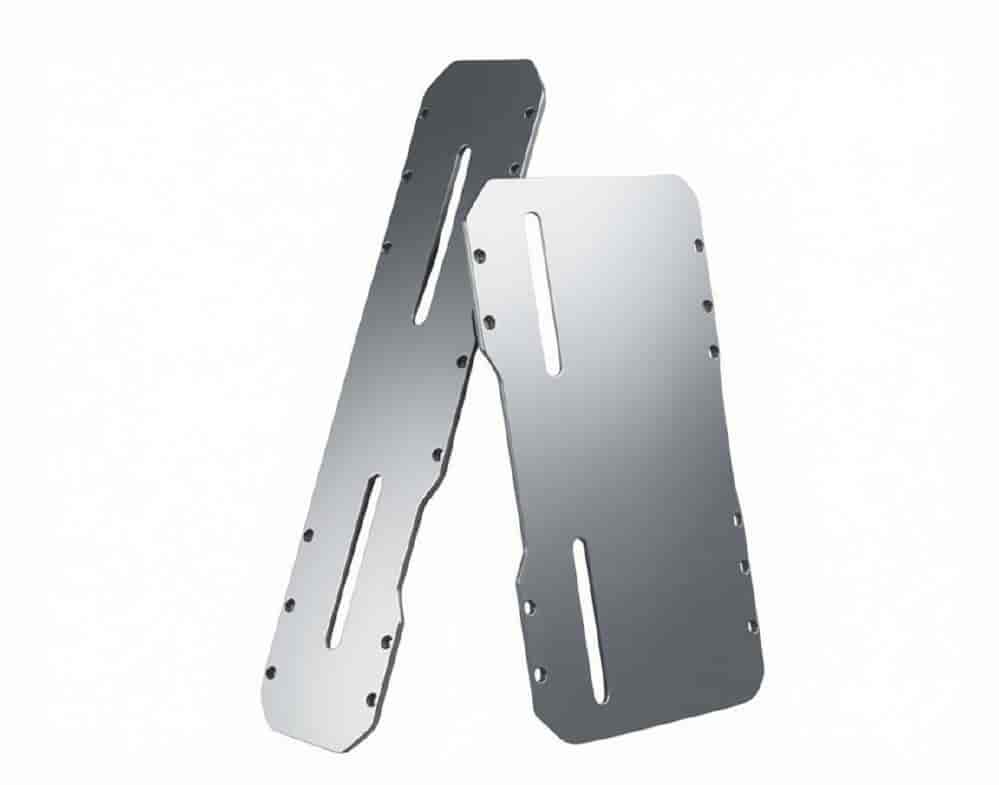 Premium Universal CNC Aluminum Motorcycle License Plate Holder / Frame - Anodized Finish (SILVER) Imported