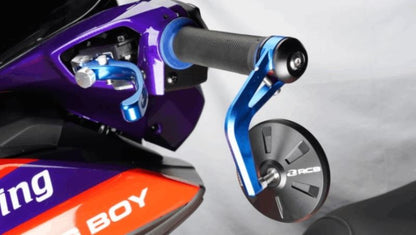 RCB-S6 Alloy Side Mirror Bar-End-01MR007 (Blue) RCB
