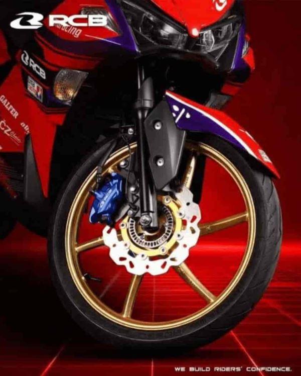 RCB-Sport Rim Sp522 For Yamaha Aerox (W/bearing)-01S0460G (Golden) RCB