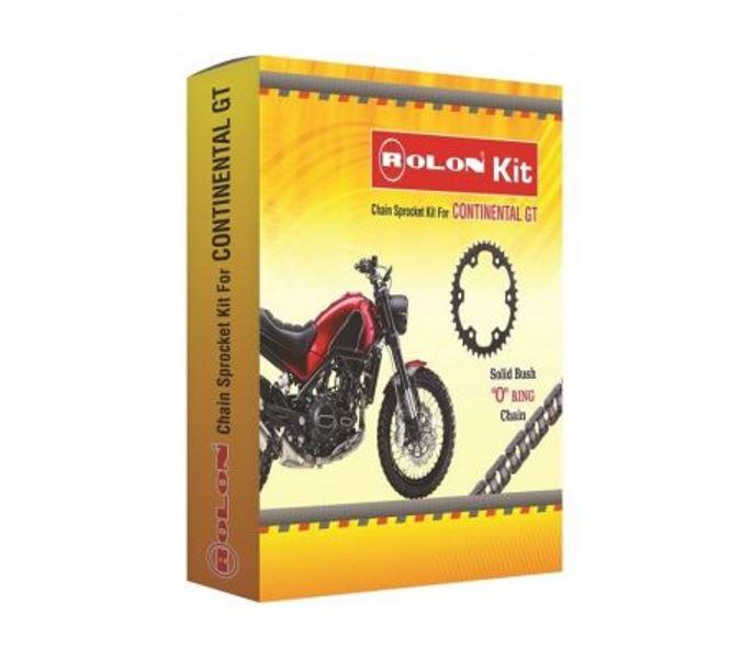 Rolon Chain and Sprocket kit for CONTINENTAL GT-535 CC – KIT BSOR 207 Rolon Chain Sprockets