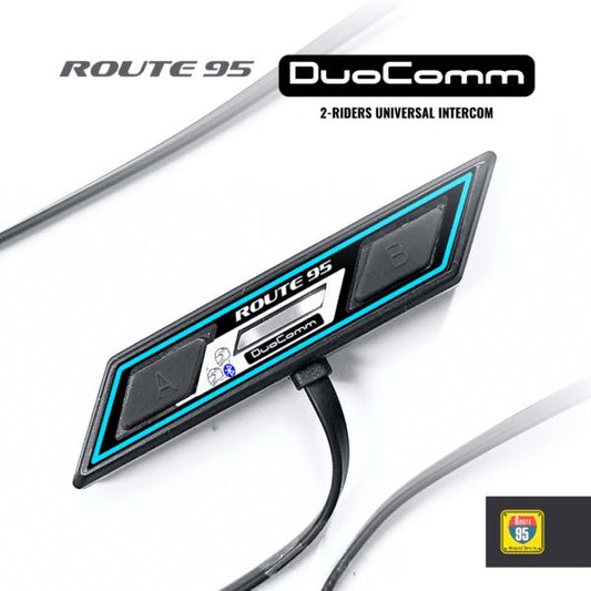 Route95-Duocomm Rider to Rider Helmet Bluetooth Intercom Route95