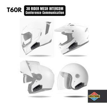 Route95-T60r Mesh Hd Universal Intercom For Helmet Route95
