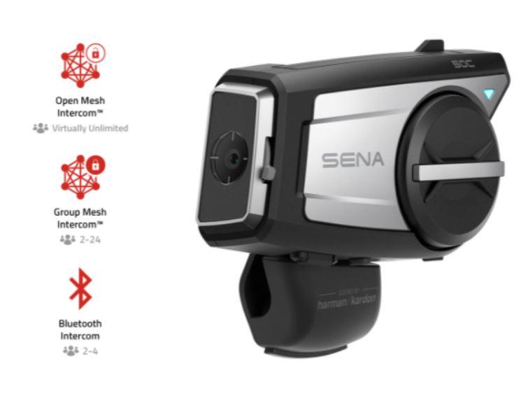 SENA 50C-01 Bluetooth Communication System with Harman Kardon Sena
