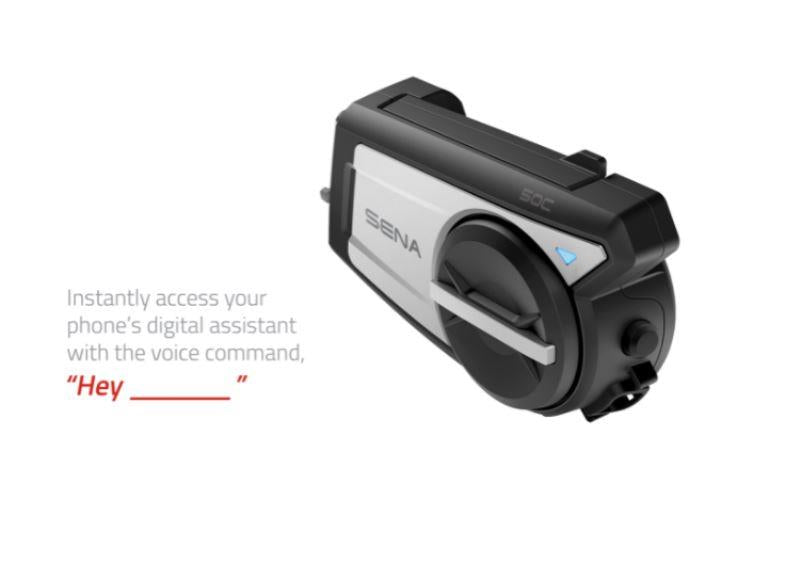 SENA 50C-01 Bluetooth Communication System with Harman Kardon Sena