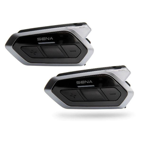 SENA 50R-02D Bluetooth Communication System Dual Pack with Harman Kardon Sena