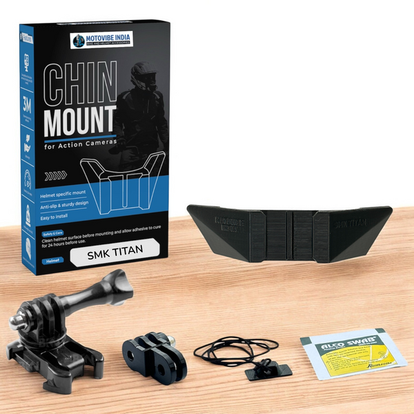 SMK Titan Helmet Chin Mount by Motovibe Motovibe