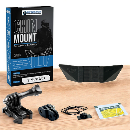 SMK Titan Helmet Chin Mount by Motovibe Motovibe