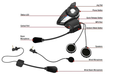 Sena 20S-EVO-11 Evo Bluetooth Headset for Motorcycle Helmets Sena