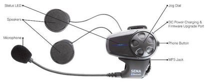 Sena SMH10 Bluetooth Stereo Headset and Intercom Sena
