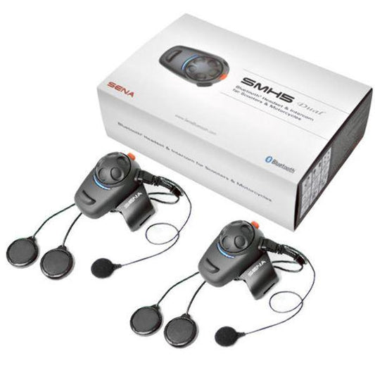 Sena SMH5-10D Bluetooth® Communication System – Dual Pack Sena
