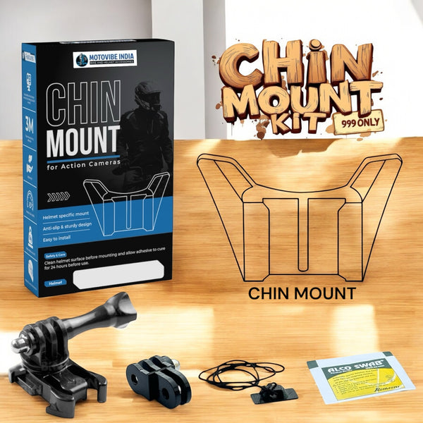 Shark D-Skwal 3 Helmet Chin Mount by Motovibe Motovibe
