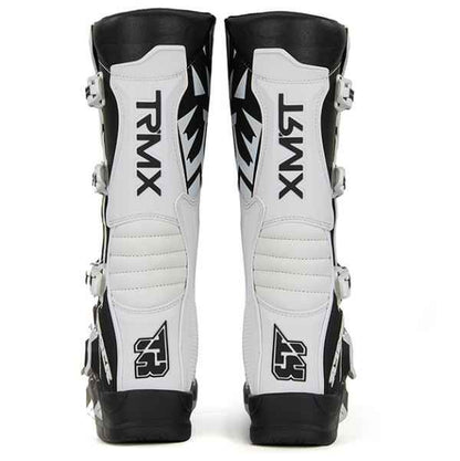 Tiger Racing-MTR T3 Motocross Boots White Black Tiger Racing