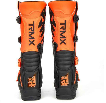 Tiger Racing-MTR T3 Motocross Boots (Black Orange) Tiger Racing