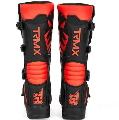 Tiger Racing-MTR T3 Motocross Boots (Black Red) Tiger Racing