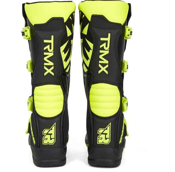 Tiger Racing-MTR T3 Offroad MX Boots (Black Neon Green) Tiger Racing