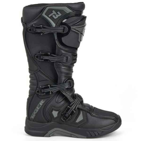 Tiger Racing-MTR T3 Offroad MX Boots (Black) Tiger Racing