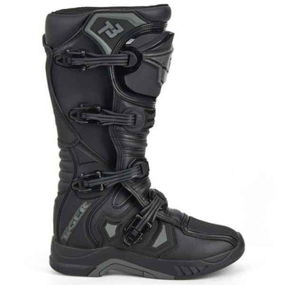 Tiger Racing-MTR T3 Offroad MX Boots (Black) Tiger Racing