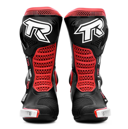 Tiger Racing X2 Racing Boots - Black/Red Tiger Racing