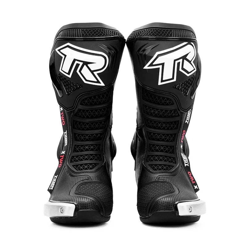 Tiger Racing X2 Racing Boots - Black Tiger Racing